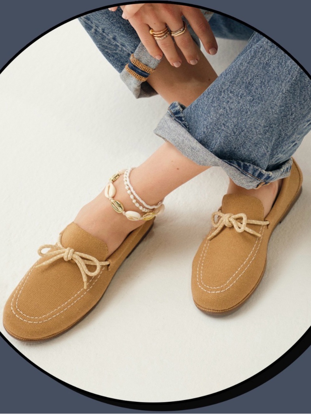 Rothys boat shoes size 8